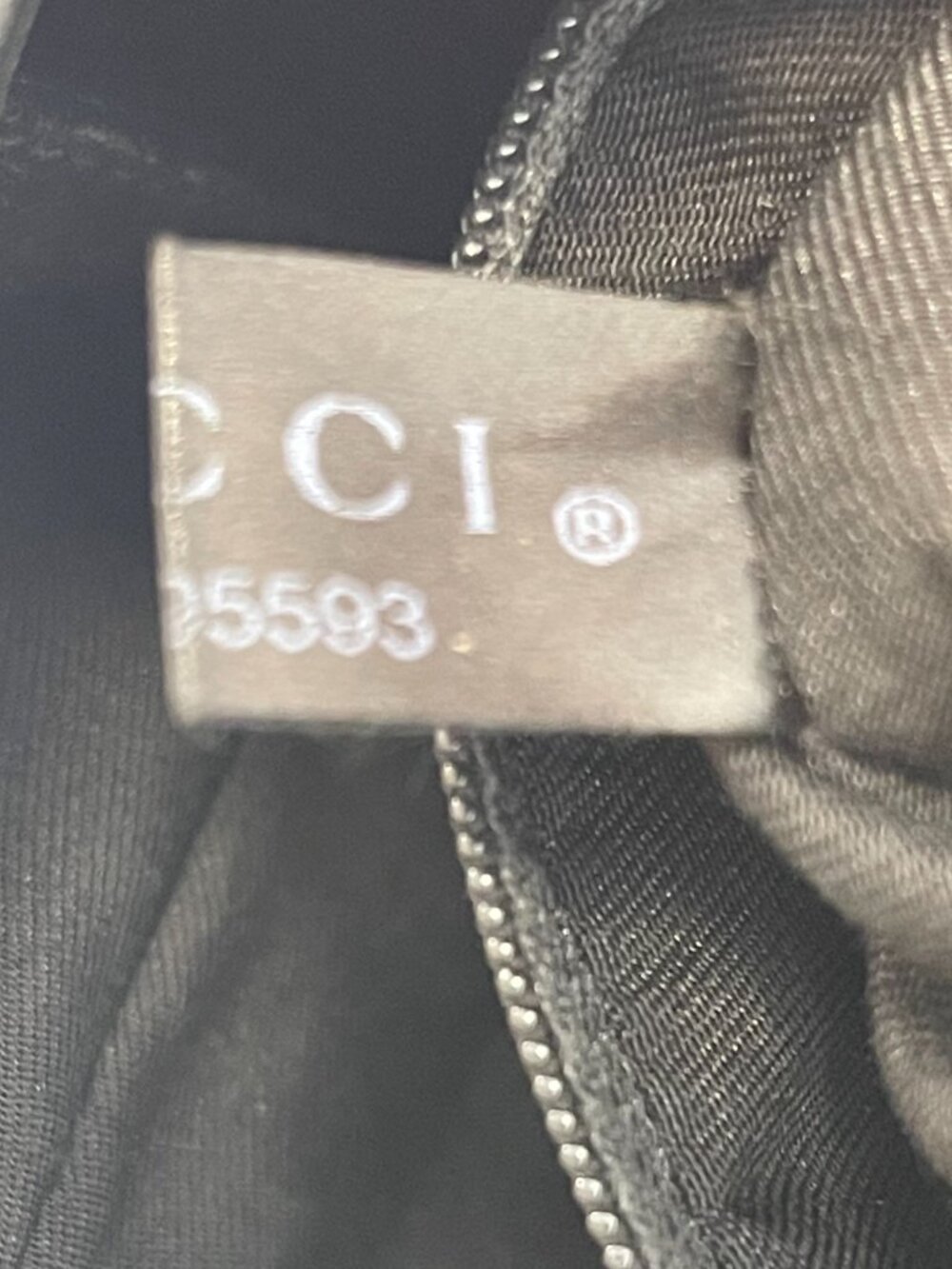 Gucci GG Canvas and Leather Princy Tote, Medium in Black - Preowned - Picture 12 of 12